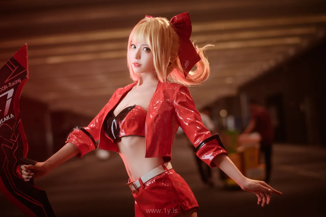 Coser@Shika小鹿鹿 NO.039 Stunning & Elegant Asian Babe 尼禄赛车